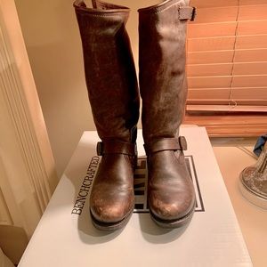 Frye boots Veronica slouch in brown -Size 9